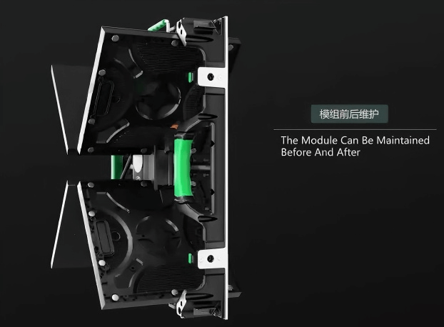 front and rear maintenance of Rental Display Video Wall