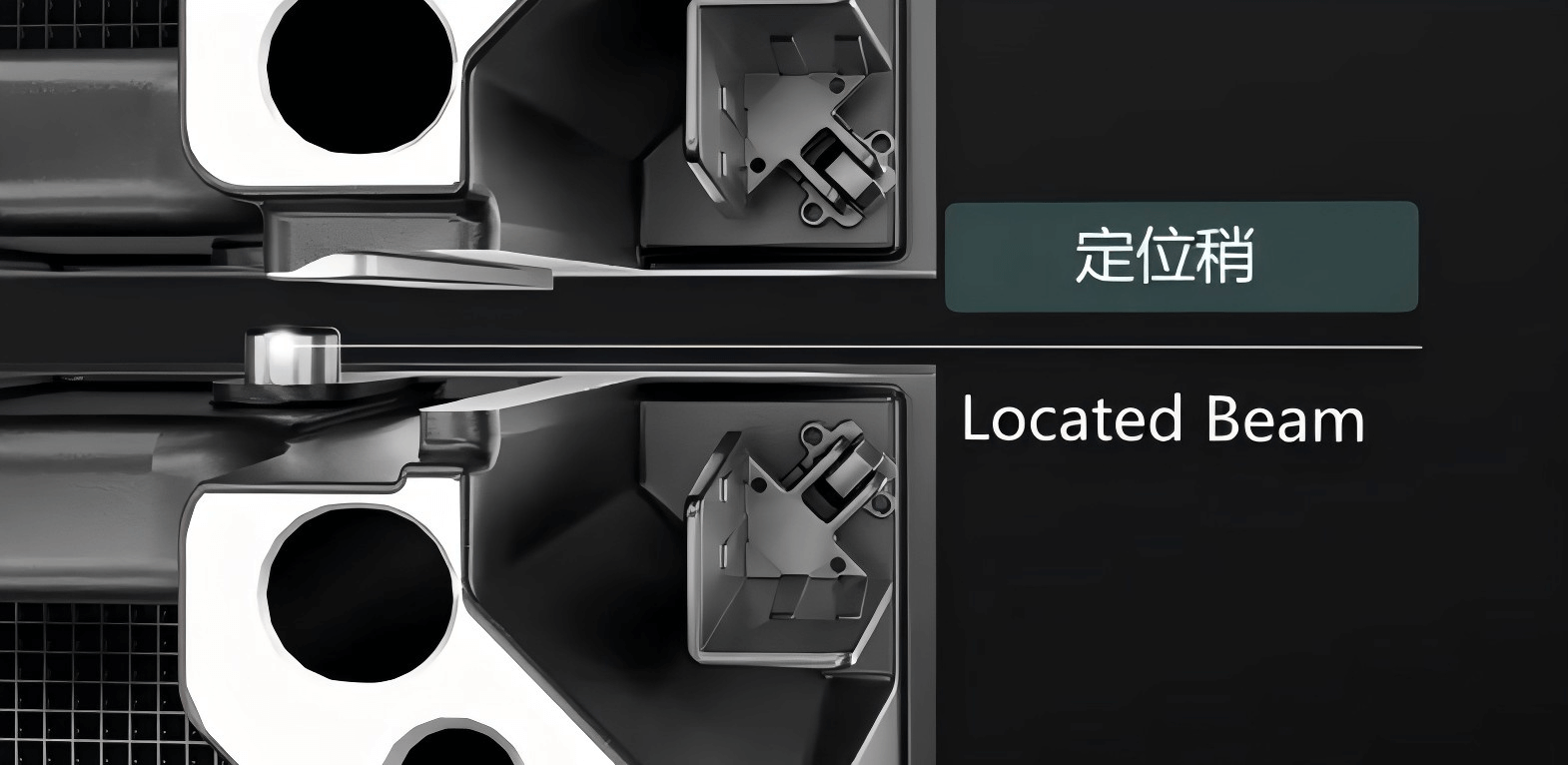 located beam of Rental Display Video Wall