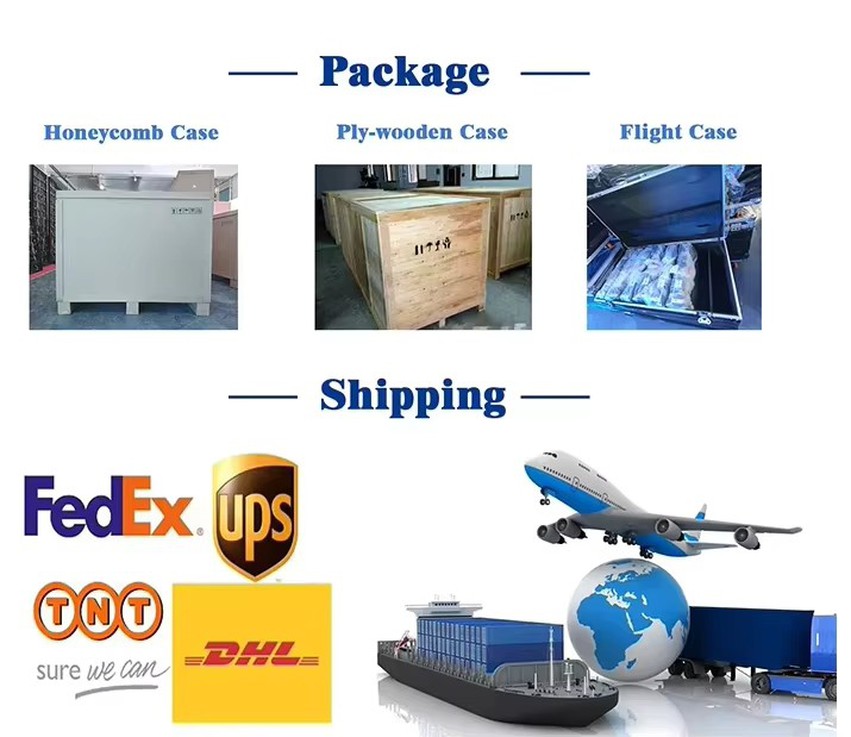 package and shipping of Rental Display Video Wall package and shipping of Rental Display Video Wall